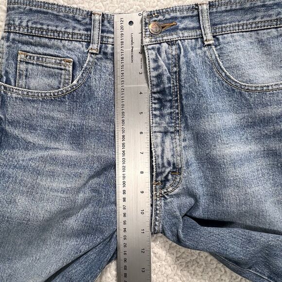 Vintage Jordache Women’s Jeans Size 32 (28x27) High Rise Straight Leg 90s Grunge - Picture 11 of 12